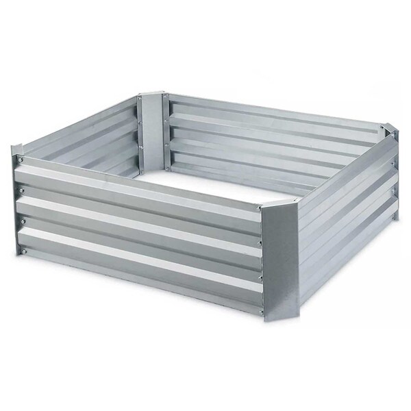 Galvanized Steel Raised Garden Bed